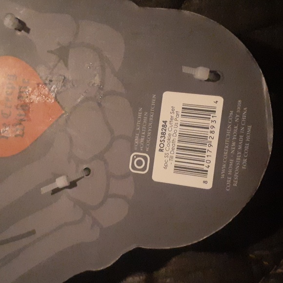 Stainless Steel Goth Valentine's Day Cookie Cutters - Picture 5 of 6